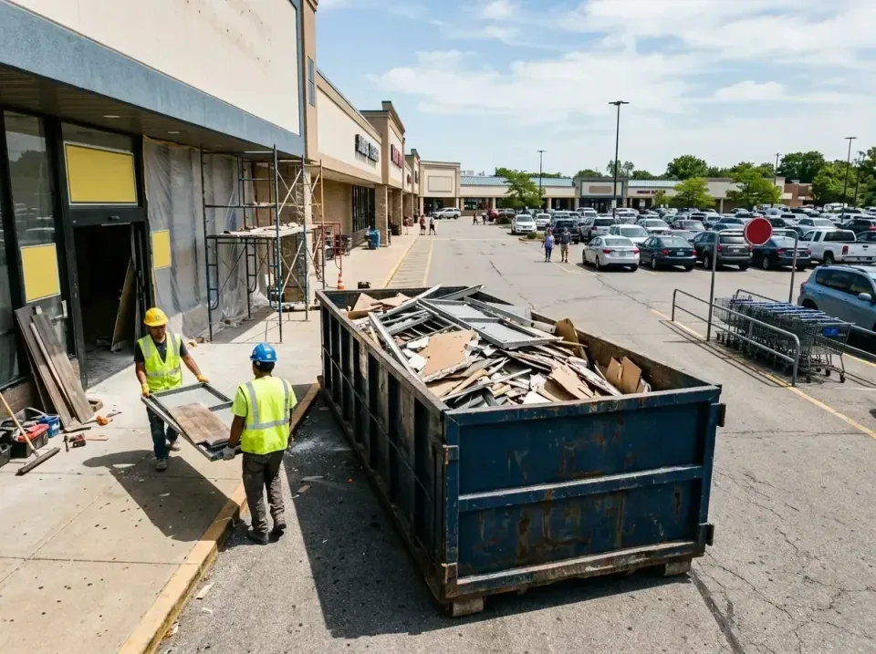 retail-store-renovation-debris-003 — frequently asked questions, Roll-off Dumpster Rentals in Everman, TX